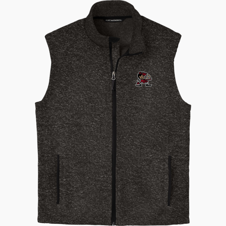 Pulaski Red Raiders <span class="pdp-name-mascot">Pulaski Red Reaiders</span> Port Authority Men's Sweater Fleece Vest