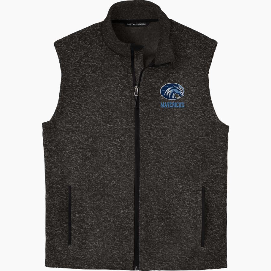 MEADOWDALE HIGH SCHOOL MAVERICKS <span class="pdp-name-mascot">MEADOWDALE MAVERICKS</span> Port Authority Men's Sweater Fleece Vest