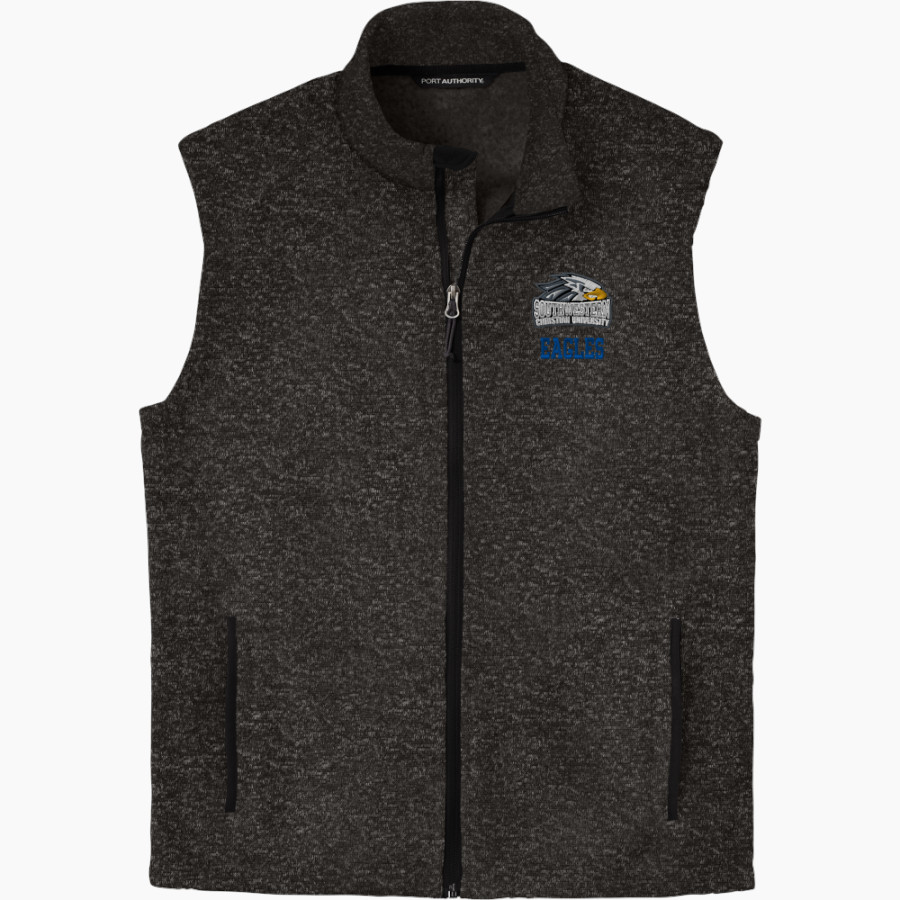 SCU Eagles Port Authority Men's Sweater Fleece Vest