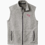 Mt. Hood Community College Mt. Hood Community C <span class="pdp-name-mascot">Mt. Hood Community College</span> Port Authority Men's Sweater Fleece Vest Front Thumbnail