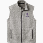 Collinsville Kahoks <span class="pdp-name-mascot">Collinsville Kahoks</span> Port Authority Men's Sweater Fleece Vest Front Thumbnail
