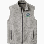 Warren Wilson Owls Port Authority Men's Sweater Fleece Vest Front Thumbnail