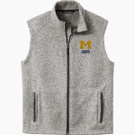 Massapequa Chiefs Port Authority Men's Sweater Fleece Vest Front Thumbnail