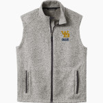 West Babylon Eagles <span class="pdp-name-mascot">West Babylon Eagles</span> Port Authority Men's Sweater Fleece Vest Front Thumbnail