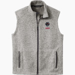 Obama Patriots <span class="pdp-name-mascot">Michelle Obama School of Technology and the Arts Patriots</span> Port Authority Men's Sweater Fleece Vest Front Thumbnail