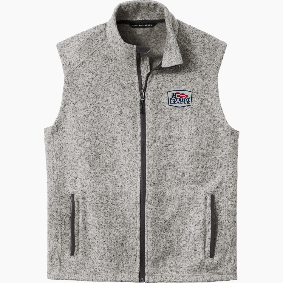 Patriot League Patriot League Port Authority Men's Sweater Fleece Vest