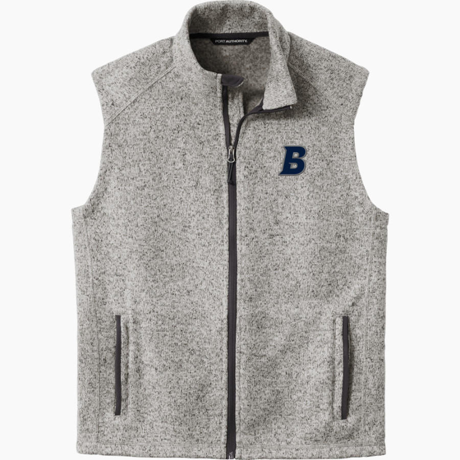Brandeis Judges Online Store <span class="pdp-name-mascot">Brandeis Judges</span> Port Authority Men's Sweater Fleece Vest