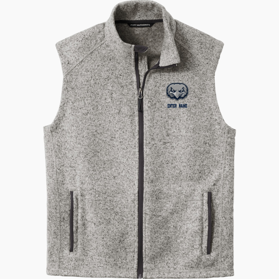 Legacy Eagles <span class="pdp-name-mascot">Legacy Charter Eagles</span> Port Authority Men's Sweater Fleece Vest