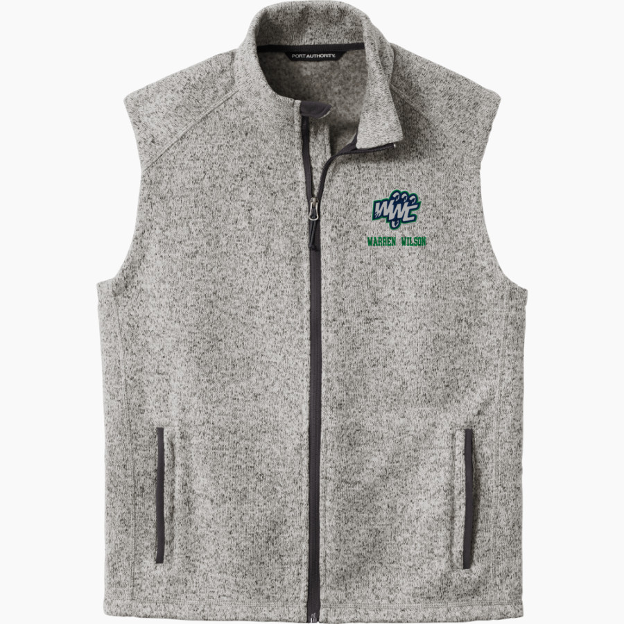Warren Wilson Owls Port Authority Men's Sweater Fleece Vest