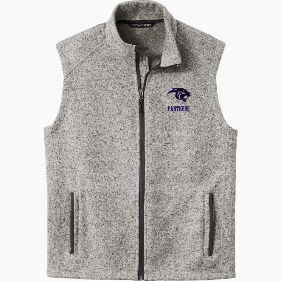 JUDA HIGH SCHOOL PANTHERS Port Authority Men's Sweater Fleece Vest