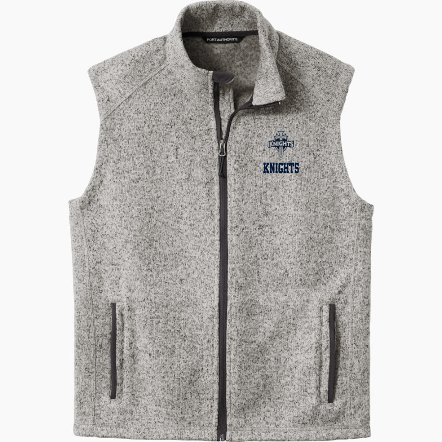Traders Point Knights <span class="pdp-name-mascot">Traders Point KnightS</span> Port Authority Men's Sweater Fleece Vest