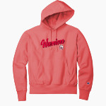 Harrison Warriors <span class="pdp-name-mascot">Harrison Warriors</span> Champion Men's Reverse Weave Garment-Dyed Hooded Sweatshirt Front Thumbnail