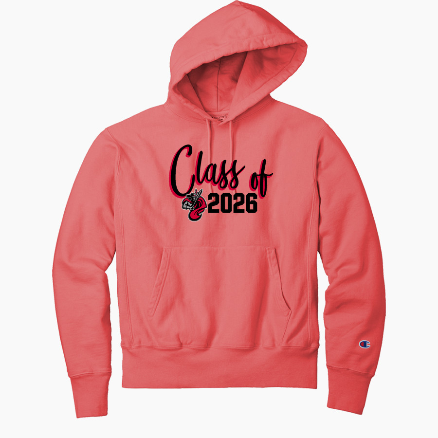 CHATHAM HIGH SCHOOL CAVALIERS <span class="pdp-name-mascot">CHATHAM CAVALIERS</span> Champion Men's Reverse Weave Garment-Dyed Hooded Sweatshirt