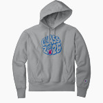 MIDLAND CHRISTIAN SCHOOL MUSTANGS <span class="pdp-name-mascot">MIDLAND MUSTANGS</span> Champion Men's Reverse Weave Garment-Dyed Hooded Sweatshirt Front Thumbnail