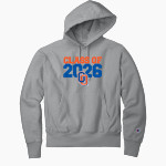 OLENTANGY ORANGE PIONEERS <span class="pdp-name-mascot">OLENTANGY ORANGE PIONEERS</span> Champion Men's Reverse Weave Garment-Dyed Hooded Sweatshirt Front Thumbnail