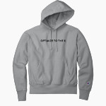O2X Human Performance Human Performance <span class="pdp-name-mascot">O2X Human Performance</span> Champion Men's Reverse Weave Garment-Dyed Hooded Sweatshirt Front Thumbnail