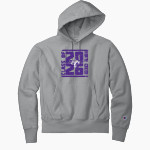 North Creek Jaguars <span class="pdp-name-mascot">North Creek Jaguars</span> Champion Men's Reverse Weave Garment-Dyed Hooded Sweatshirt Front Thumbnail