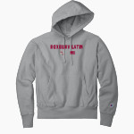 Roxbury Latin <span class="pdp-name-mascot">Roxbury Latin Foxes</span> Champion Men's Reverse Weave Garment-Dyed Hooded Sweatshirt Front Thumbnail