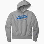 North Point Grizzlies <span class="pdp-name-mascot">North Point Grizzlies</span> Champion Men's Reverse Weave Garment-Dyed Hooded Sweatshirt Front Thumbnail