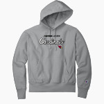 JOHANNESBURG-LEWISTON HIGH SCH CARDINALS <span class="pdp-name-mascot">JOHANNESBURG - LEWISTON CARDINALS</span> Champion Men's Reverse Weave Garment-Dyed Hooded Sweatshirt Front Thumbnail