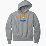 Rapids Softball Rapids Softball <span class="pdp-name-mascot">Rapids Softball</span> Champion Men's Reverse Weave Garment-Dyed Hooded Sweatshirt Front Thumbnail