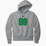 CARY HIGH SCHOOL IMPS <span class="pdp-name-mascot">CARY IMPS</span> Champion Men's Reverse Weave Garment-Dyed Hooded Sweatshirt Front Thumbnail