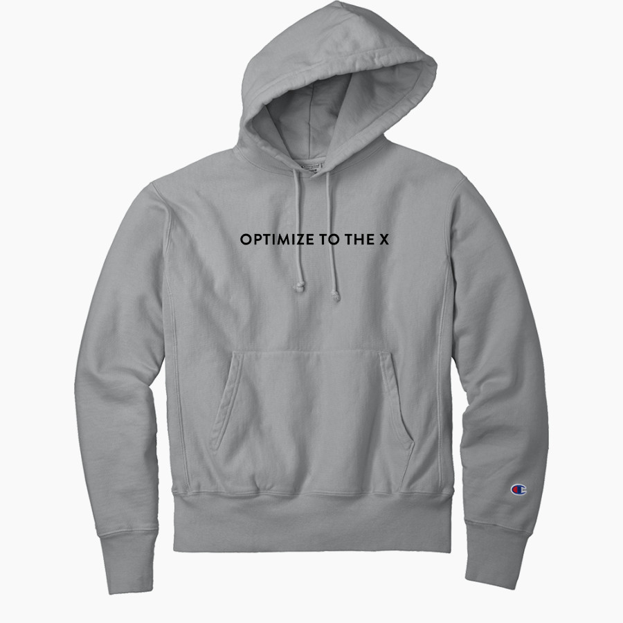 O2X Human Performance Human Performance <span class="pdp-name-mascot">O2X Human Performance</span> Champion Men's Reverse Weave Garment-Dyed Hooded Sweatshirt