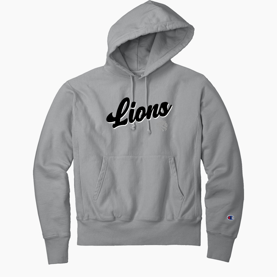 Pride Wrestling Lions <span class="pdp-name-mascot">Pride Wrestling Lions</span> Champion Men's Reverse Weave Garment-Dyed Hooded Sweatshirt