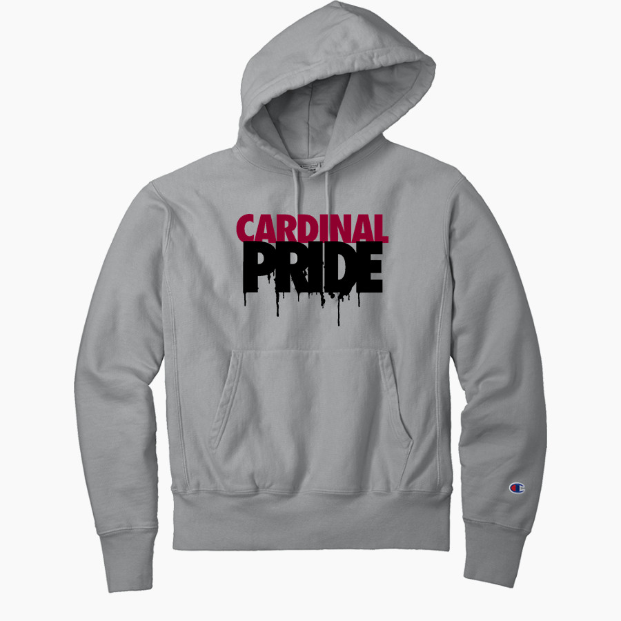 North Idaho Cardinals <span class="pdp-name-mascot">North Idaho College Cardinals</span> Champion Men's Reverse Weave Garment-Dyed Hooded Sweatshirt