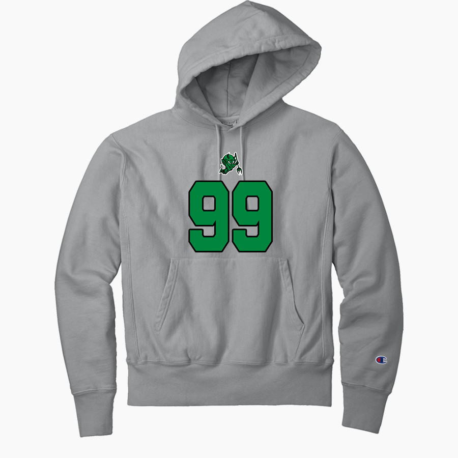 CARY HIGH SCHOOL IMPS <span class="pdp-name-mascot">CARY IMPS</span> Champion Men's Reverse Weave Garment-Dyed Hooded Sweatshirt