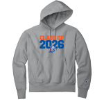 Bloomfield Warhawks <span class="pdp-name-mascot">Bloomfield Warhawks</span> Champion Men's Reverse Weave Garment-Dyed Hooded Sweatshirt Front Thumbnail