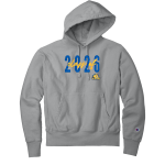 LAWRENCE HIGH SCHOOL GOLDEN TORNADOES <span class="pdp-name-mascot">LAWRENCE GOLDEN TORNADOES</span> Champion Men's Reverse Weave Garment-Dyed Hooded Sweatshirt Front Thumbnail