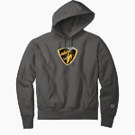 BISHOP O'DOWD HIGH SCHOOL DRAGONS <span class="pdp-name-mascot">BISHOP O‘DOWD DRAGONS</span> Champion Men's Reverse Weave Garment-Dyed Hooded Sweatshirt Front Thumbnail