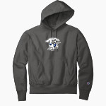 Frankfort Hot Dogs <span class="pdp-name-mascot">Frankfort Hot Dogs</span> Champion Men's Reverse Weave Garment-Dyed Hooded Sweatshirt Front Thumbnail