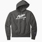 Indiana University of Pennsylvania <span class="pdp-name-mascot">Indiana University Of PA Hawks</span> Champion Men's Reverse Weave Garment-Dyed Hooded Sweatshirt Front Thumbnail