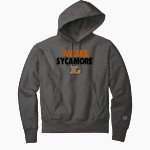 Sycamore Longhorns <span class="pdp-name-mascot">Sycamore Elementary School Longhorns</span> Champion Men's Reverse Weave Garment-Dyed Hooded Sweatshirt Front Thumbnail