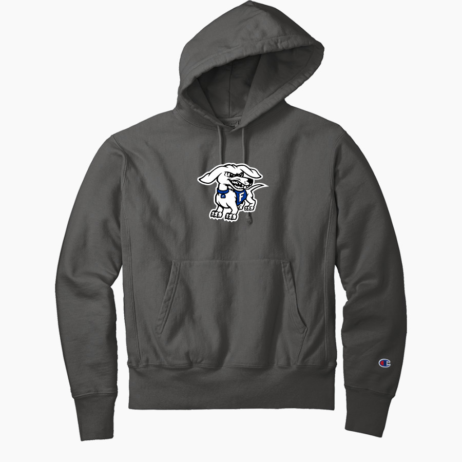 Frankfort Hot Dogs <span class="pdp-name-mascot">Frankfort Hot Dogs</span> Champion Men's Reverse Weave Garment-Dyed Hooded Sweatshirt