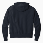 Oswego East Wolves <span class="pdp-name-mascot">Oswego East Wolves</span> Champion Men's Reverse Weave Garment-Dyed Hooded Sweatshirt Back Thumbnail