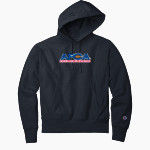 AFCA <span class="pdp-name-mascot">Afca Texas</span> Champion Men's Reverse Weave Garment-Dyed Hooded Sweatshirt Front Thumbnail