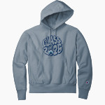 Siegel Stars <span class="pdp-name-mascot">Siegel Stars</span> Champion Men's Reverse Weave Garment-Dyed Hooded Sweatshirt Front Thumbnail