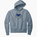 Dutchess BOCES <span class="pdp-name-mascot">Dutchess County BOCES</span> Champion Men's Reverse Weave Garment-Dyed Hooded Sweatshirt Front Thumbnail