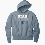 St. Mary's Stars <span class="pdp-name-mascot">St. Mary's Stars</span> Champion Men's Reverse Weave Garment-Dyed Hooded Sweatshirt Front Thumbnail
