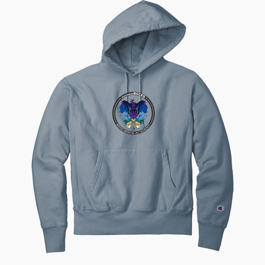 Dutchess BOCES <span class="pdp-name-mascot">Dutchess County BOCES</span> Champion Men's Reverse Weave Garment-Dyed Hooded Sweatshirt
