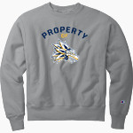 LA QUINTA HIGH SCHOOL AZTECS <span class="pdp-name-mascot">LA QUINTA AZTECS</span> Champion Men's Reverse Weave Garment-Dyed Crewneck Sweatshirt Front Thumbnail