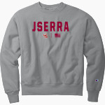 JSERRA CATHOLIC HIGH SCHOOL LIONS <span class="pdp-name-mascot">J SERRA LIONS</span> Champion Men's Reverse Weave Garment-Dyed Crewneck Sweatshirt Front Thumbnail