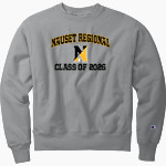 NAUSET REGIONAL HIGH SCHOOL WARRIORS <span class="pdp-name-mascot">NAUSET REGIONAL WARRIORS</span> Champion Men's Reverse Weave Garment-Dyed Crewneck Sweatshirt Front Thumbnail