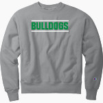 PROVO HIGH SCHOOL BULLDOGS <span class="pdp-name-mascot">PROVO BULLDOGS</span> Champion Men's Reverse Weave Garment-Dyed Crewneck Sweatshirt Front Thumbnail