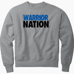 Southern Cloud Unified 334 Warriors <span class="pdp-name-mascot">Southern Cloud Unified 334 Warriors</span> Champion Men's Reverse Weave Garment-Dyed Crewneck Sweatshirt Front Thumbnail