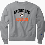 ABSAROKEE HIGH SCHOOL HUSKIES <span class="pdp-name-mascot">ABSAROKEE HUSKIES</span> Champion Men's Reverse Weave Garment-Dyed Crewneck Sweatshirt Front Thumbnail