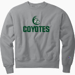 Cypress Creek Coyotes <span class="pdp-name-mascot">Cypress Creek Coyotes</span> Champion Men's Reverse Weave Garment-Dyed Crewneck Sweatshirt Front Thumbnail